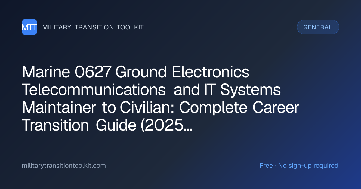 Marine 0627 Ground Electronics Telecommunications and IT Systems ...